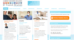 Desktop Screenshot of dr-brunon-chirurgiens-dentistes.fr