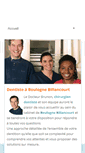 Mobile Screenshot of dr-brunon-chirurgiens-dentistes.fr